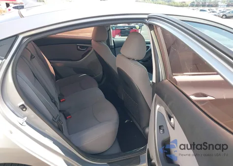 2014 Hyundai Elantra Se from USA, damaged, VIN KMHDH4AE8EU156827